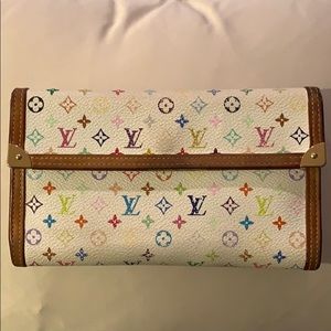 100% authentic Louis Vuitton murakami wallet